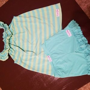 Ruffle Girl Outfit NWOT